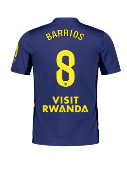 Billige Atletico Madrid Pablo Barrios #8 Bortedrakt 2025-26 Kortermet
